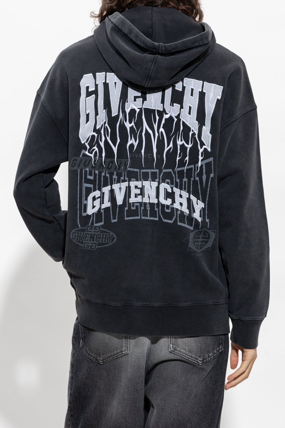 Givenchy Paris strap sneakers | Givenchy Patterned hoodie | Men's